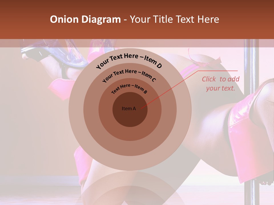 Sexual Lingerie Body PowerPoint Template