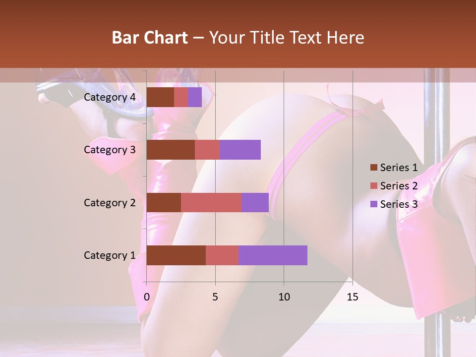 Sexual Lingerie Body PowerPoint Template