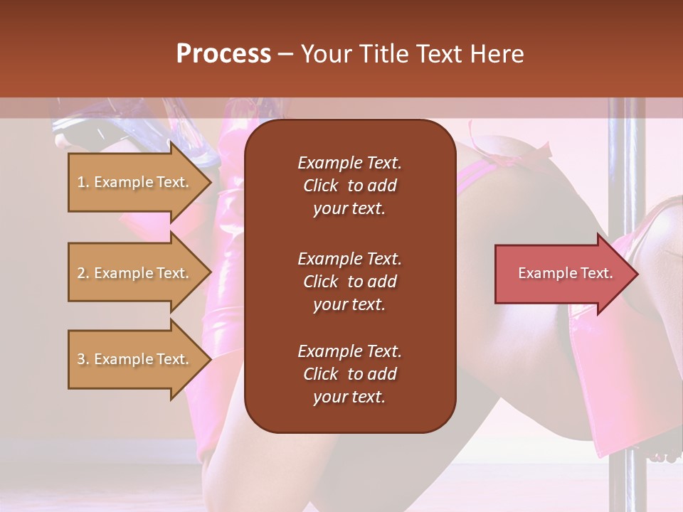 Sexual Lingerie Body PowerPoint Template