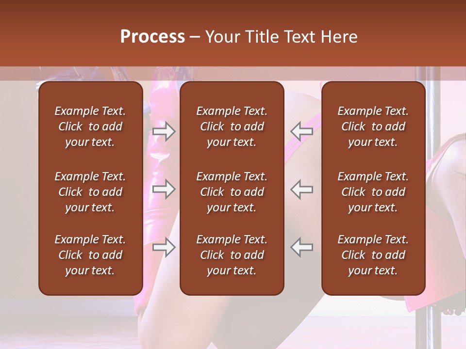 Sexual Lingerie Body PowerPoint Template