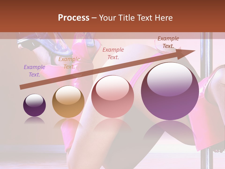Sexual Lingerie Body PowerPoint Template