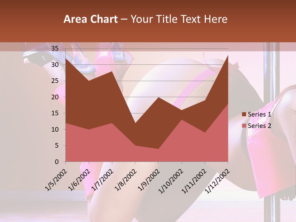 Sexual Lingerie Body PowerPoint Template