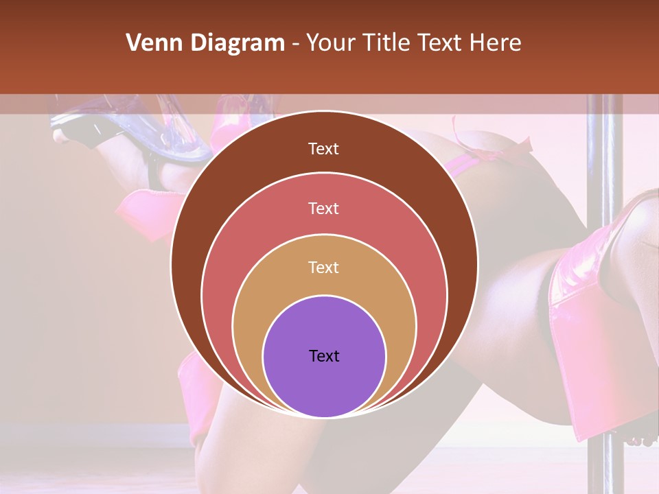 Sexual Lingerie Body PowerPoint Template