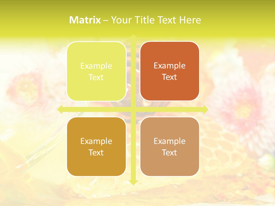 Pouring Nutrition Wax PowerPoint Template