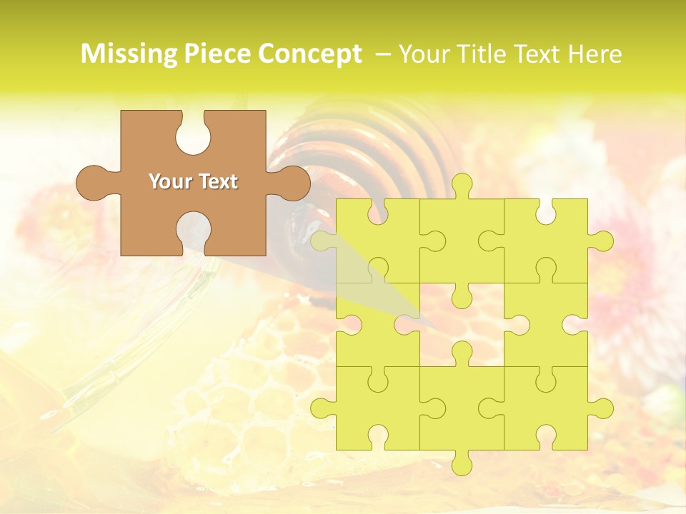 Pouring Nutrition Wax PowerPoint Template