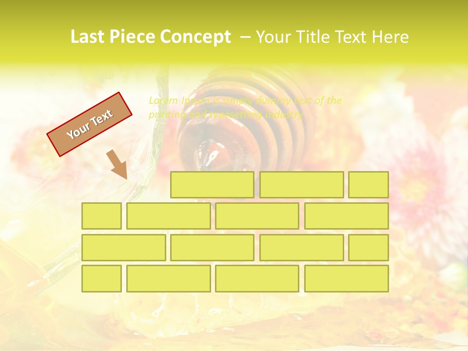 Pouring Nutrition Wax PowerPoint Template