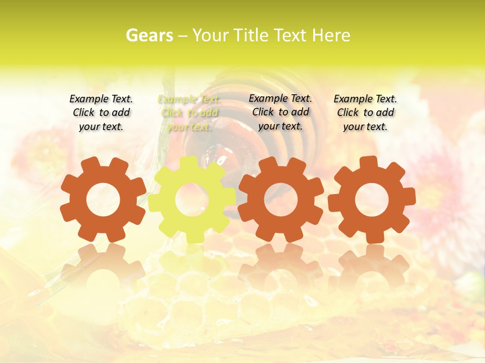 Pouring Nutrition Wax PowerPoint Template