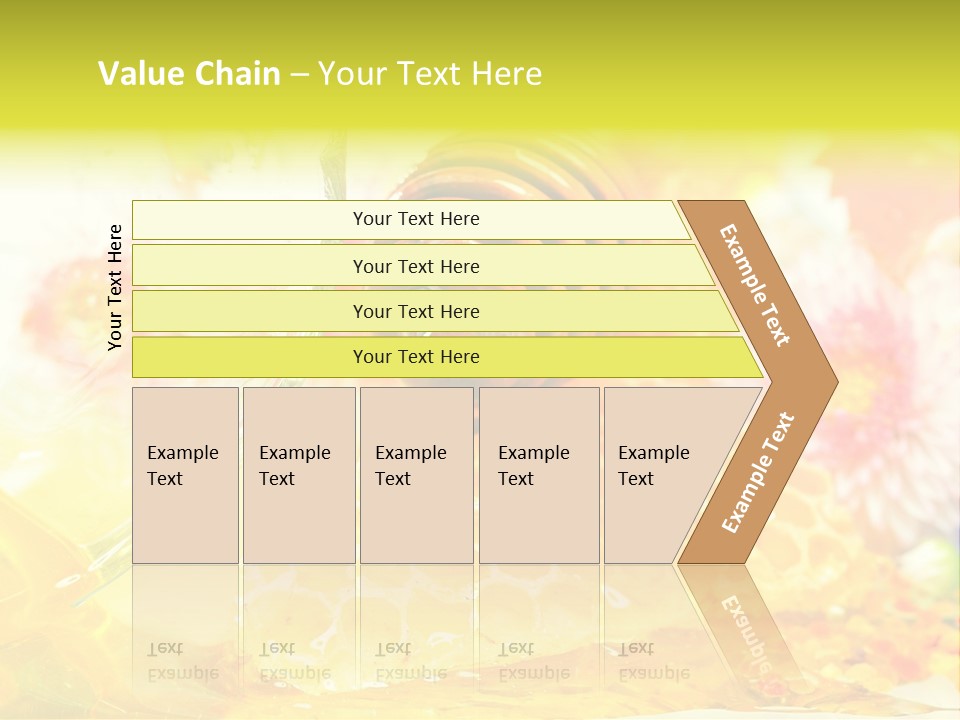 Pouring Nutrition Wax PowerPoint Template
