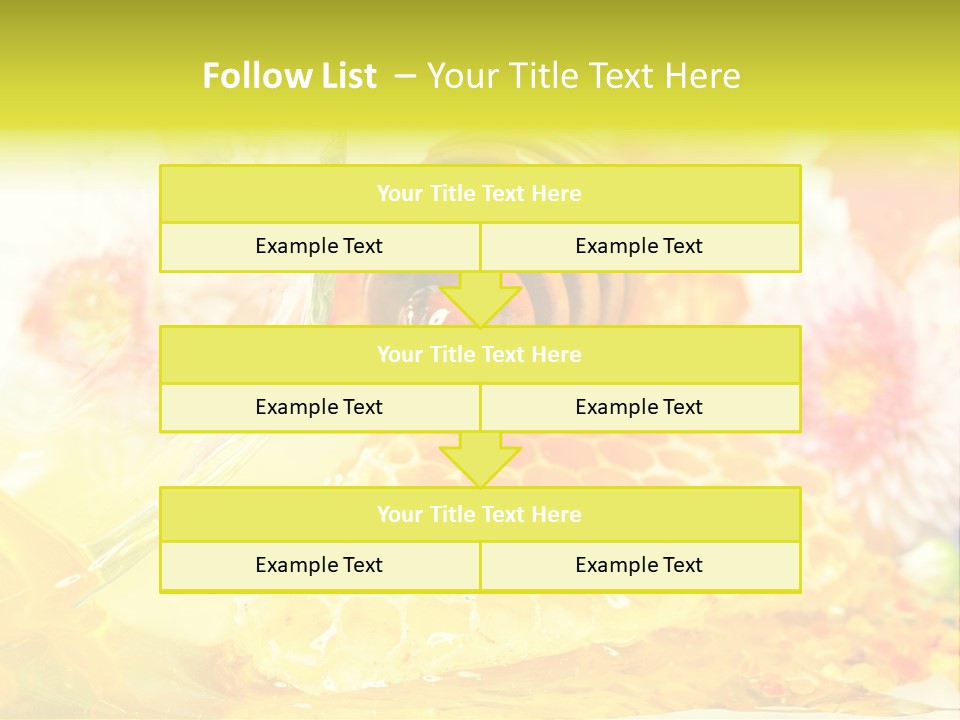 Pouring Nutrition Wax PowerPoint Template
