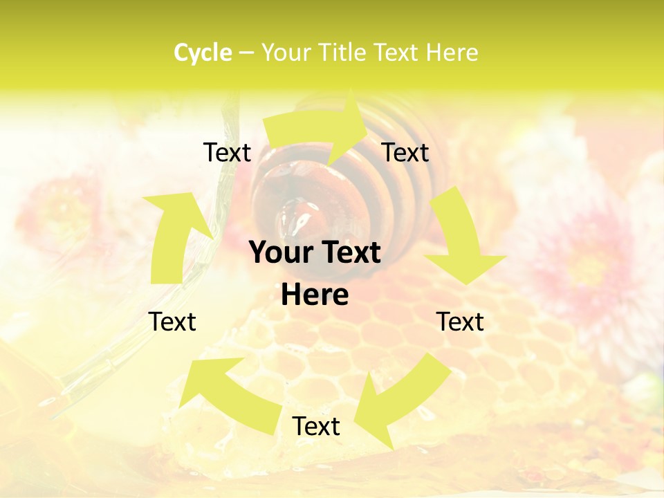 Pouring Nutrition Wax PowerPoint Template