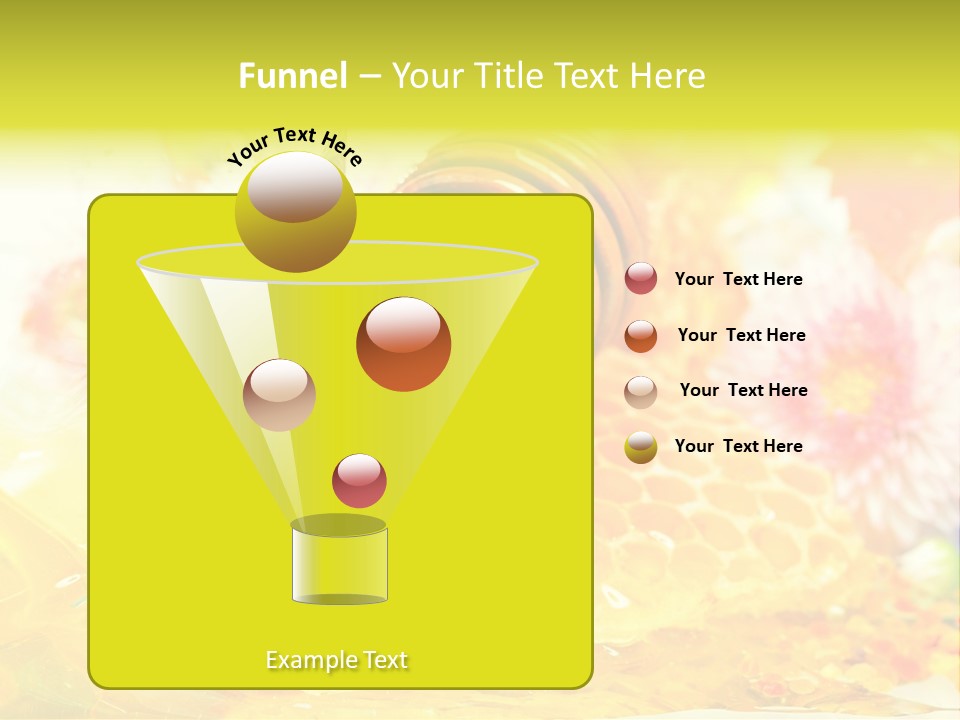 Pouring Nutrition Wax PowerPoint Template