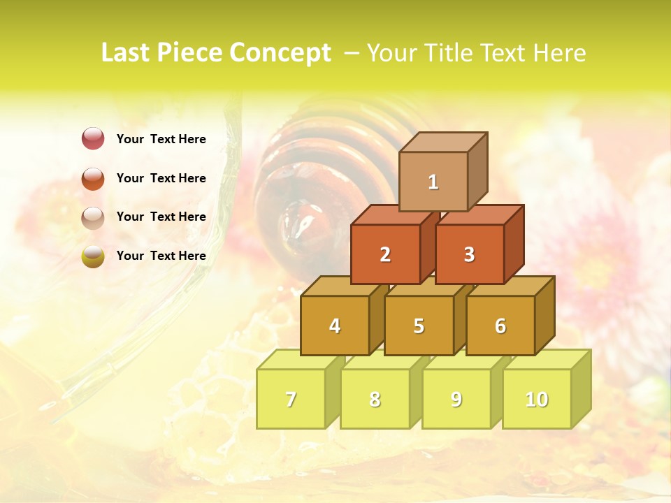 Pouring Nutrition Wax PowerPoint Template