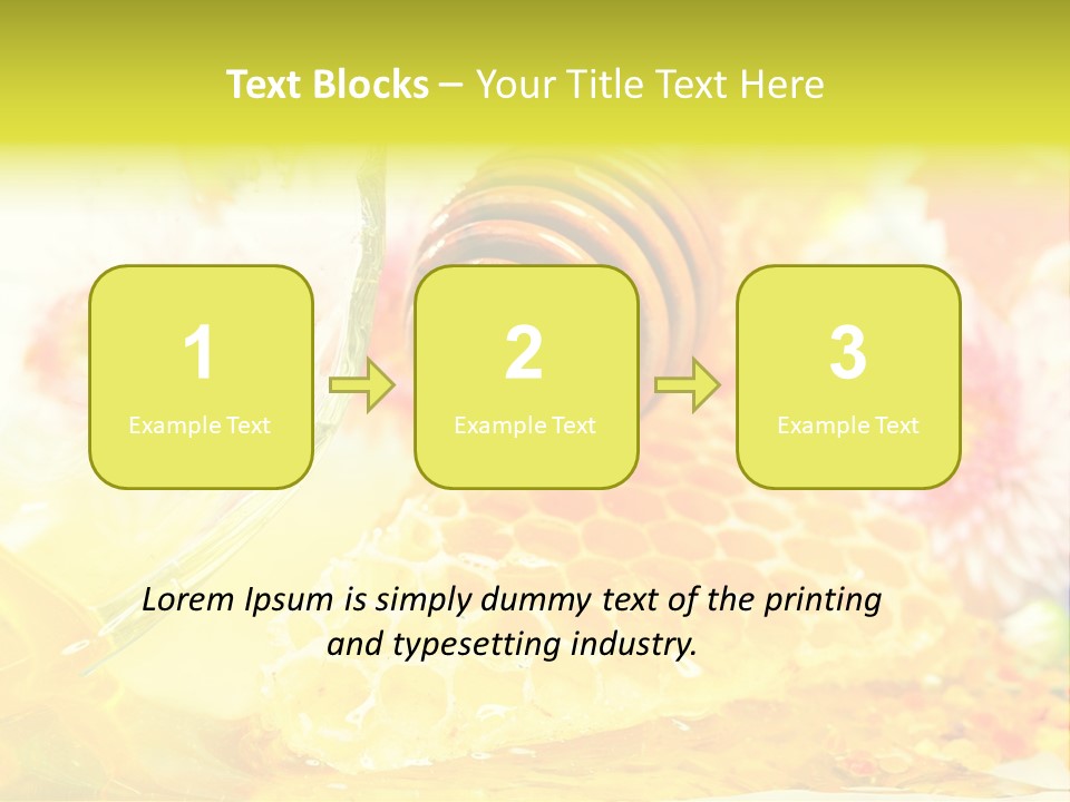 Pouring Nutrition Wax PowerPoint Template
