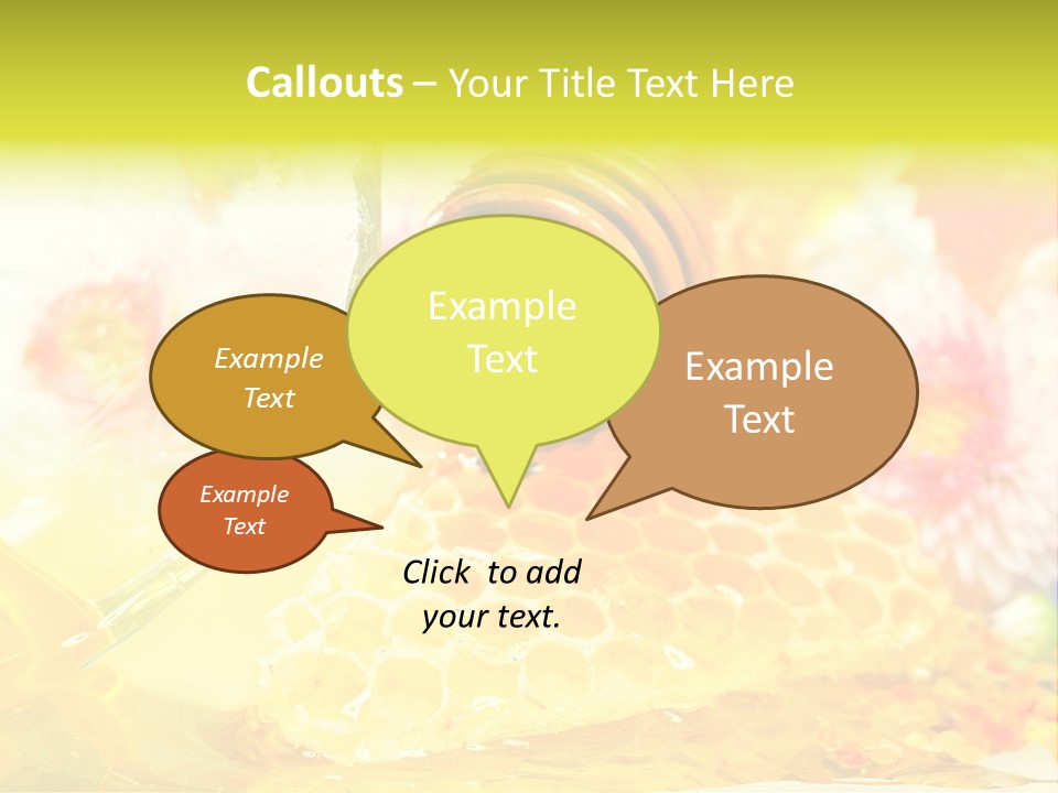 Pouring Nutrition Wax PowerPoint Template