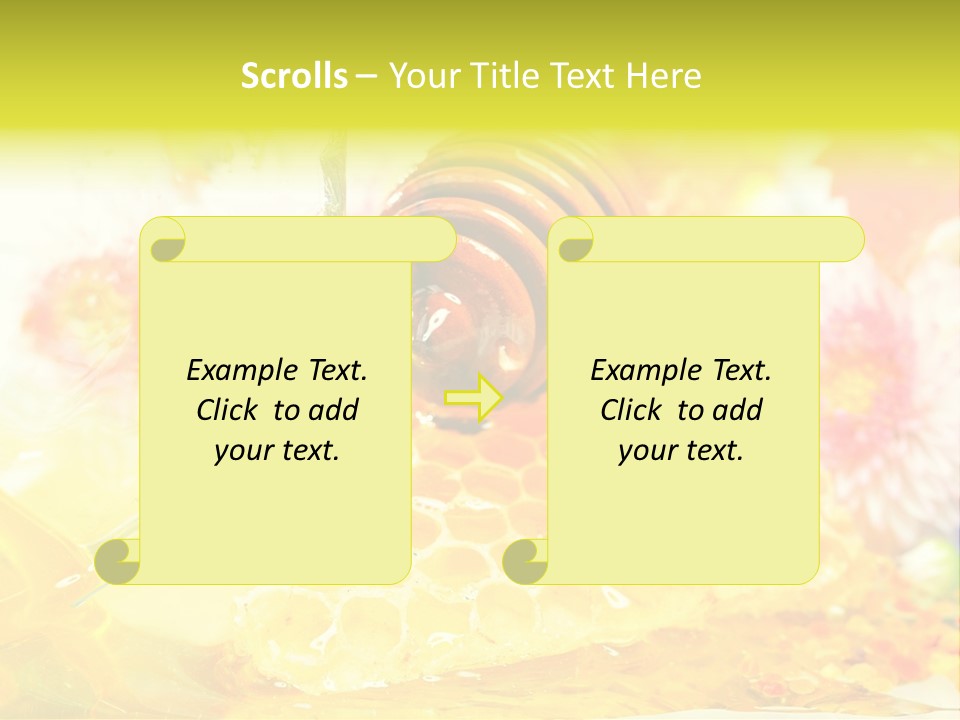 Pouring Nutrition Wax PowerPoint Template