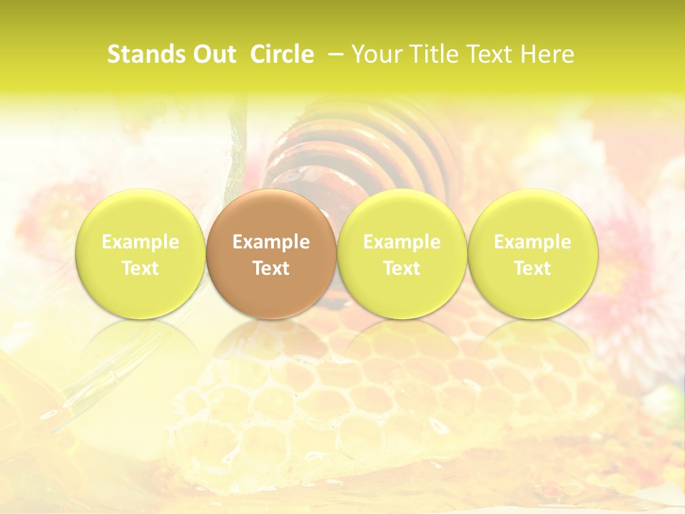 Pouring Nutrition Wax PowerPoint Template