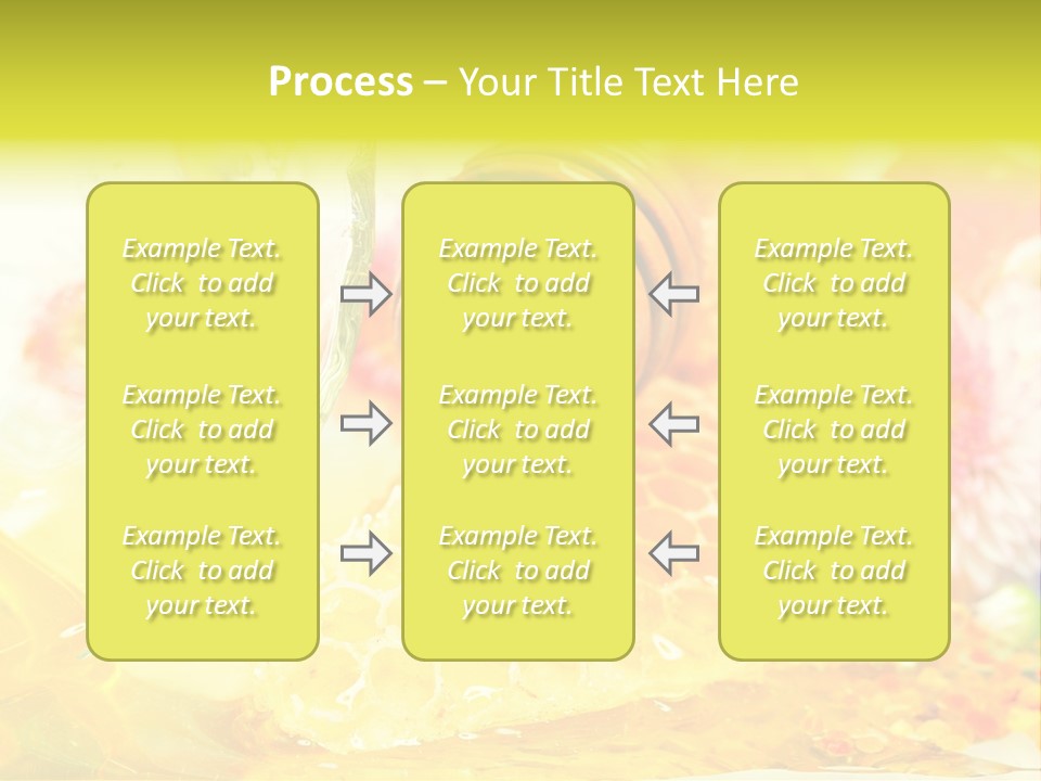Pouring Nutrition Wax PowerPoint Template