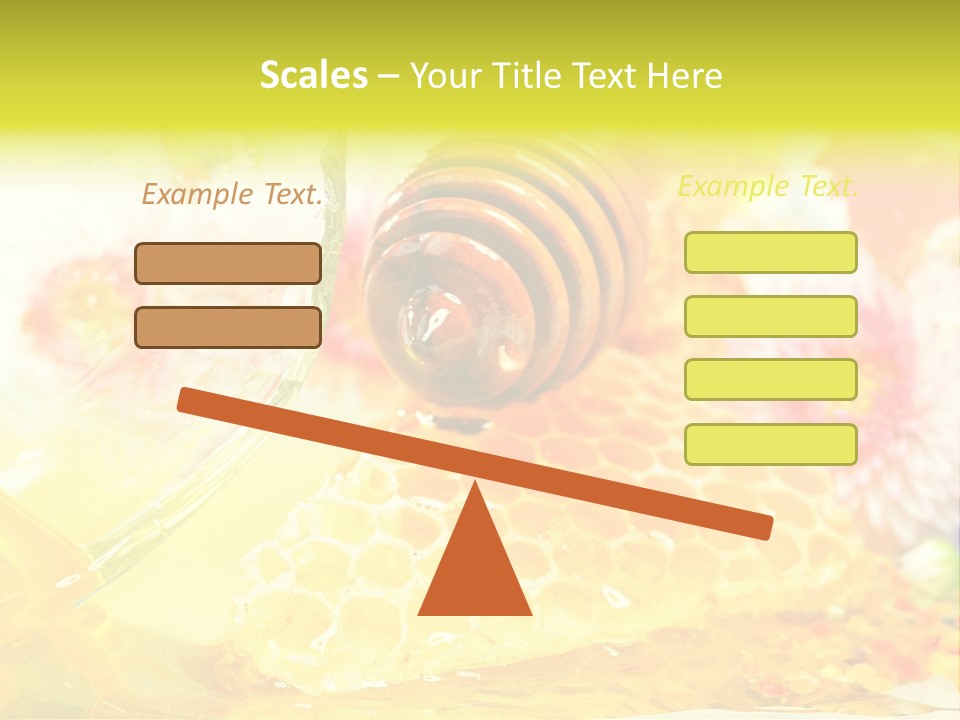 Pouring Nutrition Wax PowerPoint Template