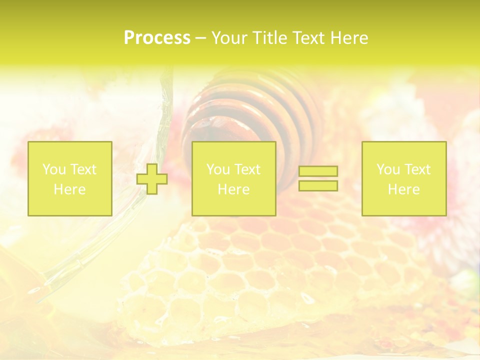 Pouring Nutrition Wax PowerPoint Template