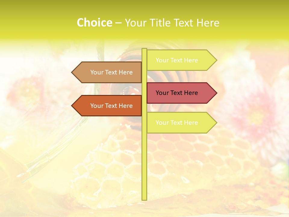 Pouring Nutrition Wax PowerPoint Template