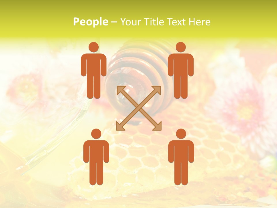 Pouring Nutrition Wax PowerPoint Template