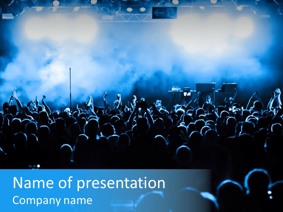 Gothic Band Pop PowerPoint Template