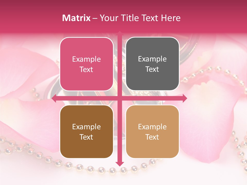 Beauty Lip Rose PowerPoint Template