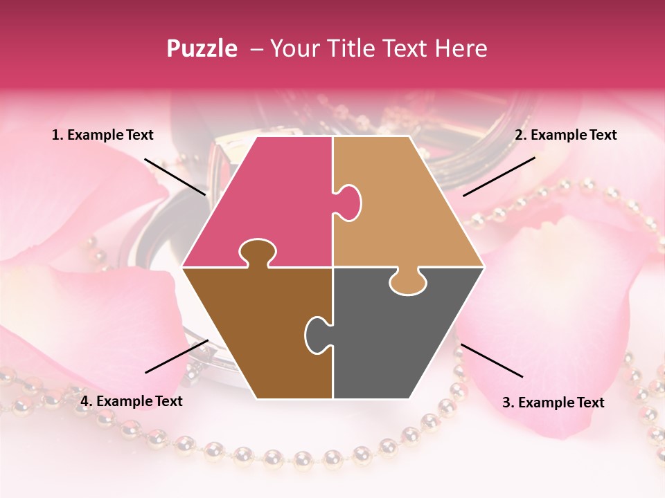 Beauty Lip Rose PowerPoint Template