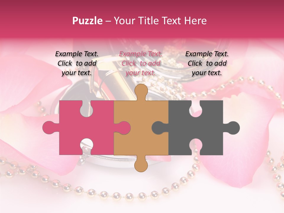 Beauty Lip Rose PowerPoint Template