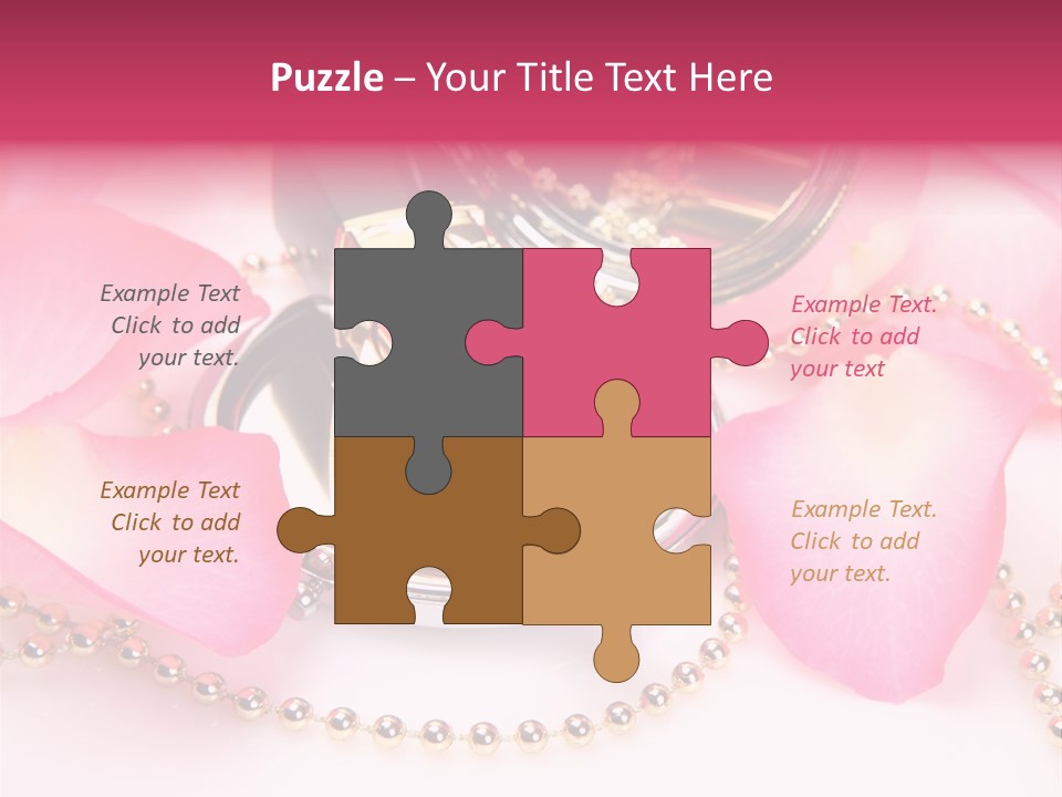 Beauty Lip Rose PowerPoint Template