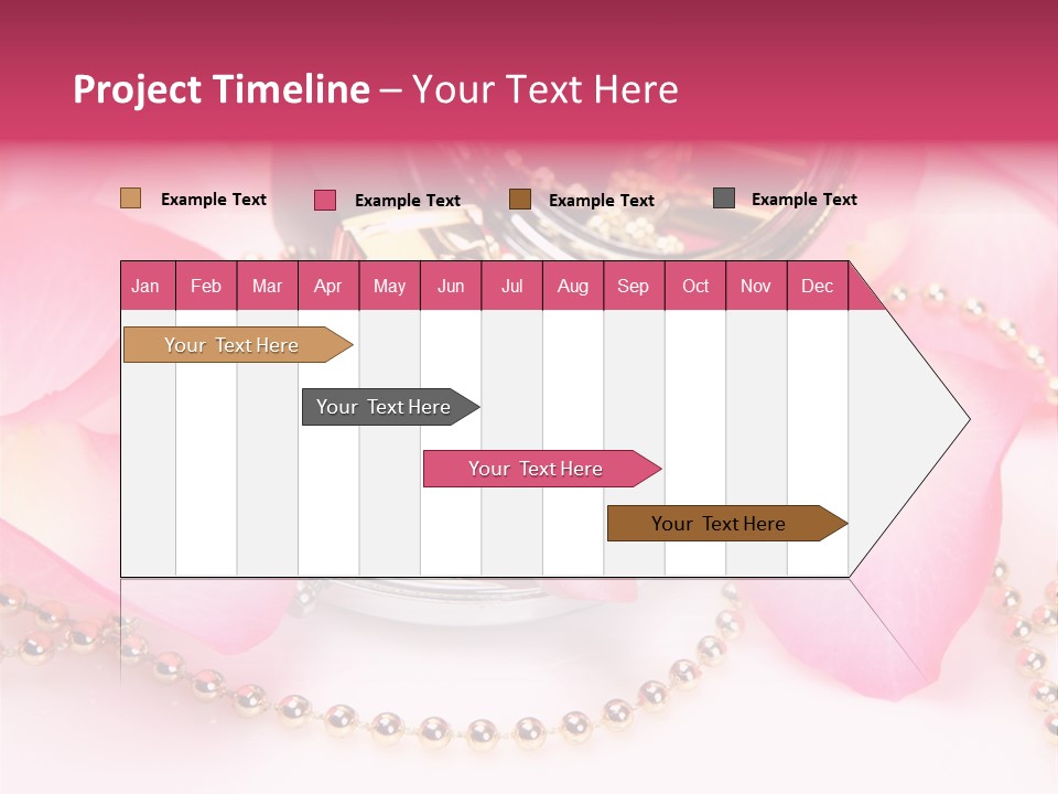 Beauty Lip Rose PowerPoint Template