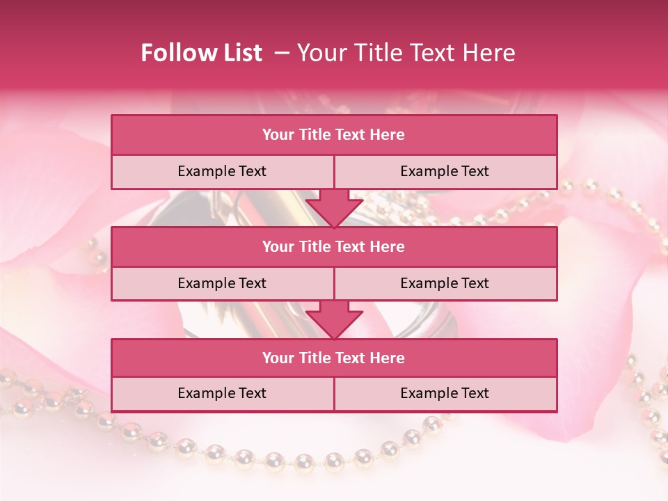 Beauty Lip Rose PowerPoint Template