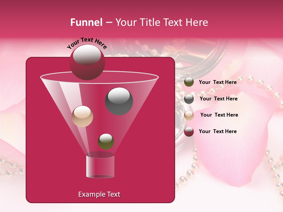 Beauty Lip Rose PowerPoint Template