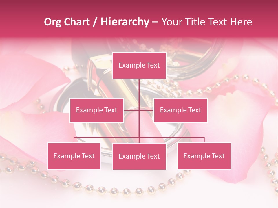 Beauty Lip Rose PowerPoint Template