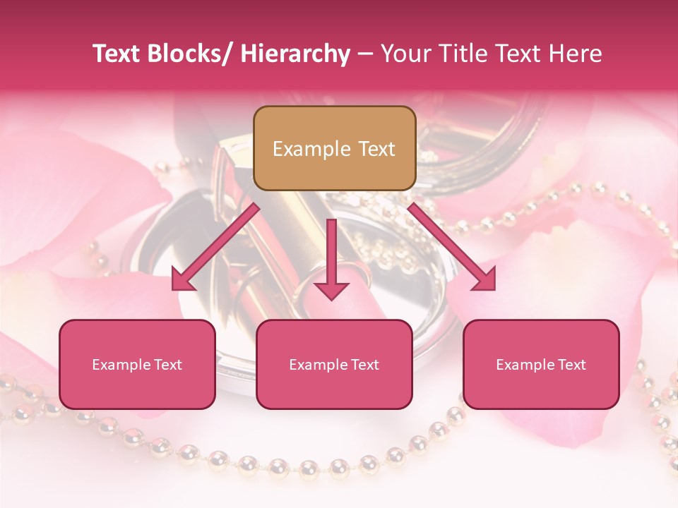 Beauty Lip Rose PowerPoint Template