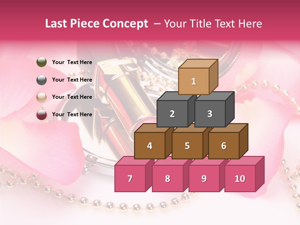 Beauty Lip Rose PowerPoint Template