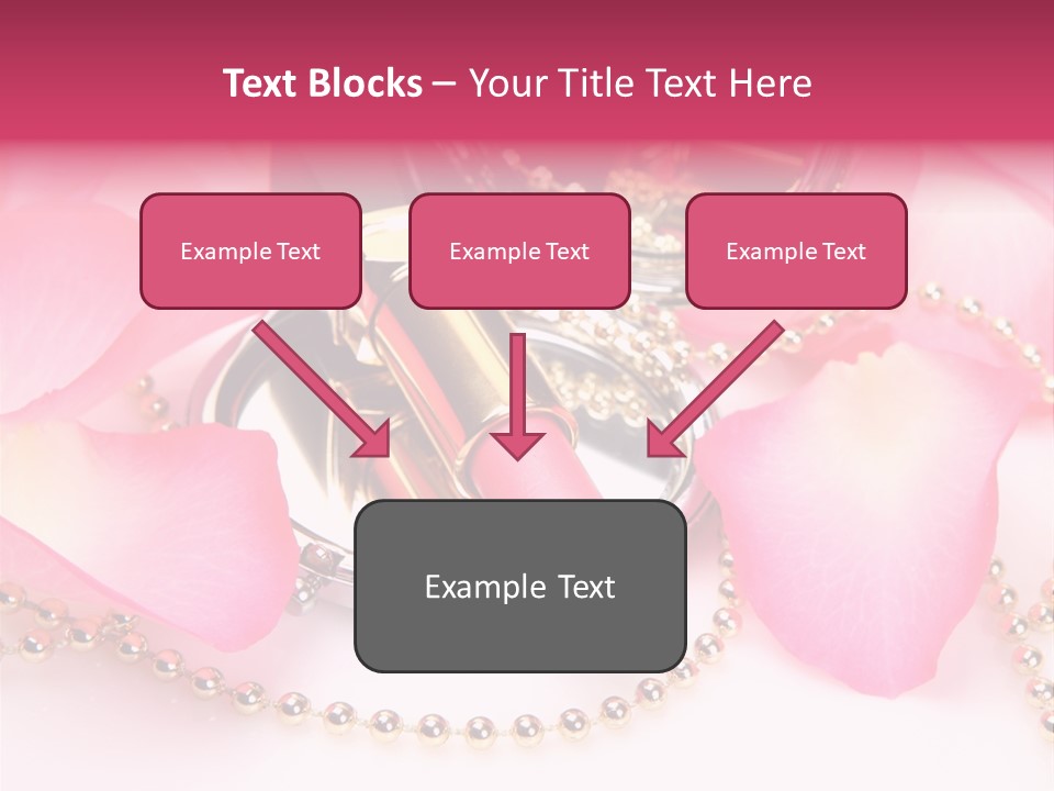 Beauty Lip Rose PowerPoint Template