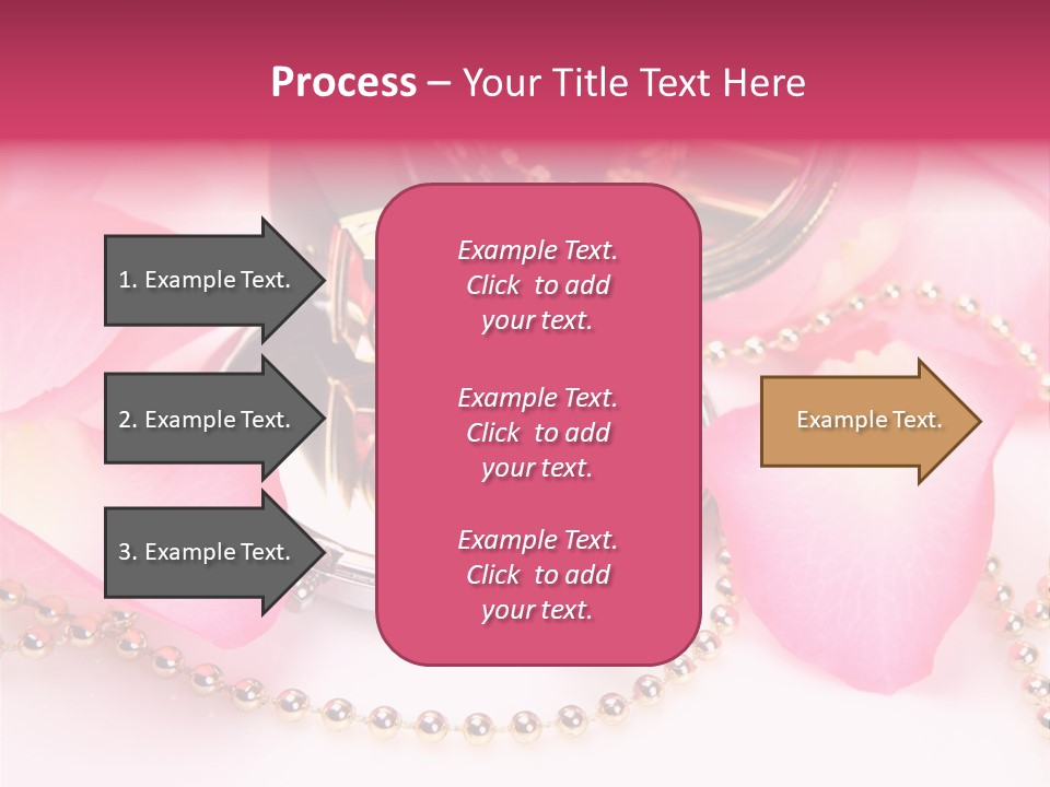 Beauty Lip Rose PowerPoint Template