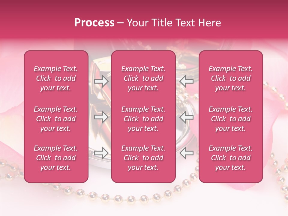 Beauty Lip Rose PowerPoint Template