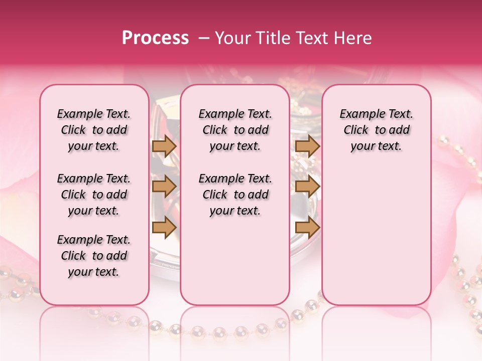 Beauty Lip Rose PowerPoint Template