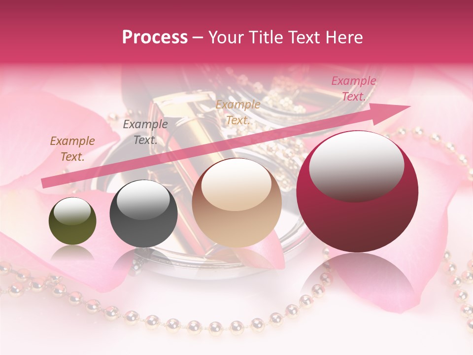 Beauty Lip Rose PowerPoint Template