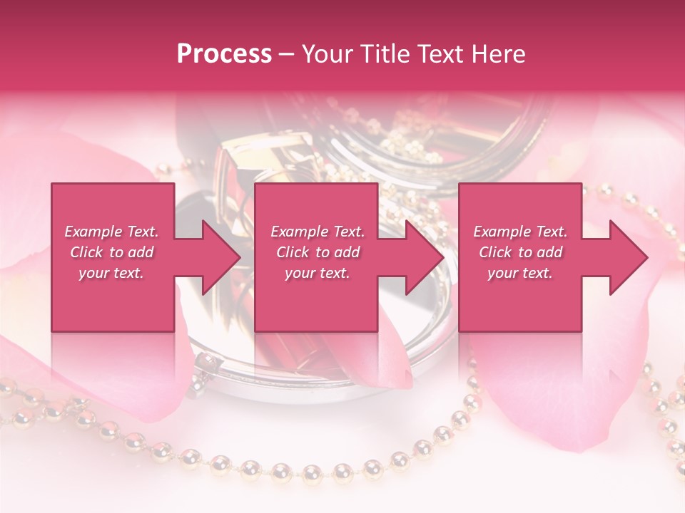 Beauty Lip Rose PowerPoint Template