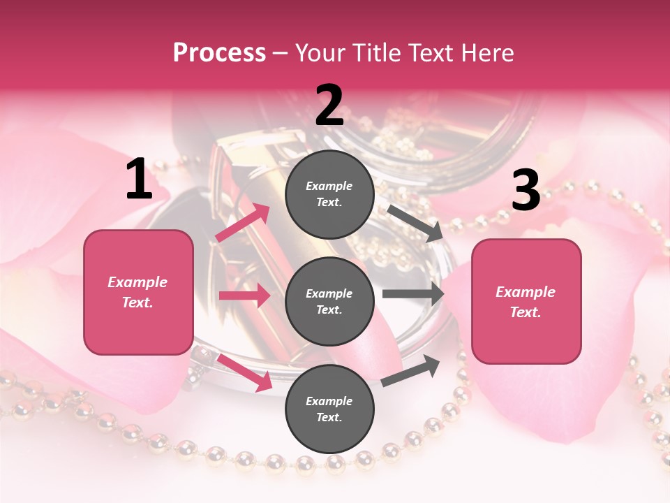Beauty Lip Rose PowerPoint Template