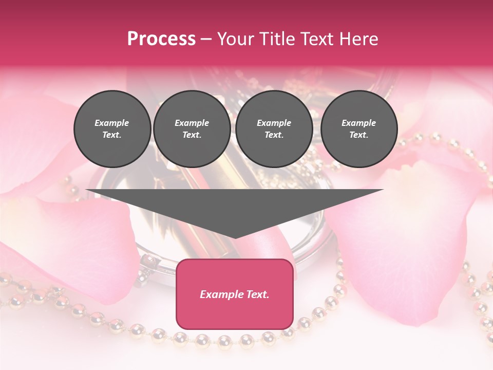 Beauty Lip Rose PowerPoint Template