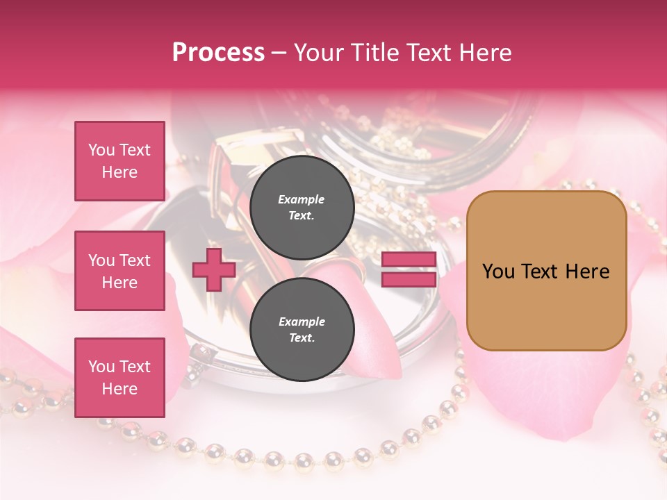 Beauty Lip Rose PowerPoint Template