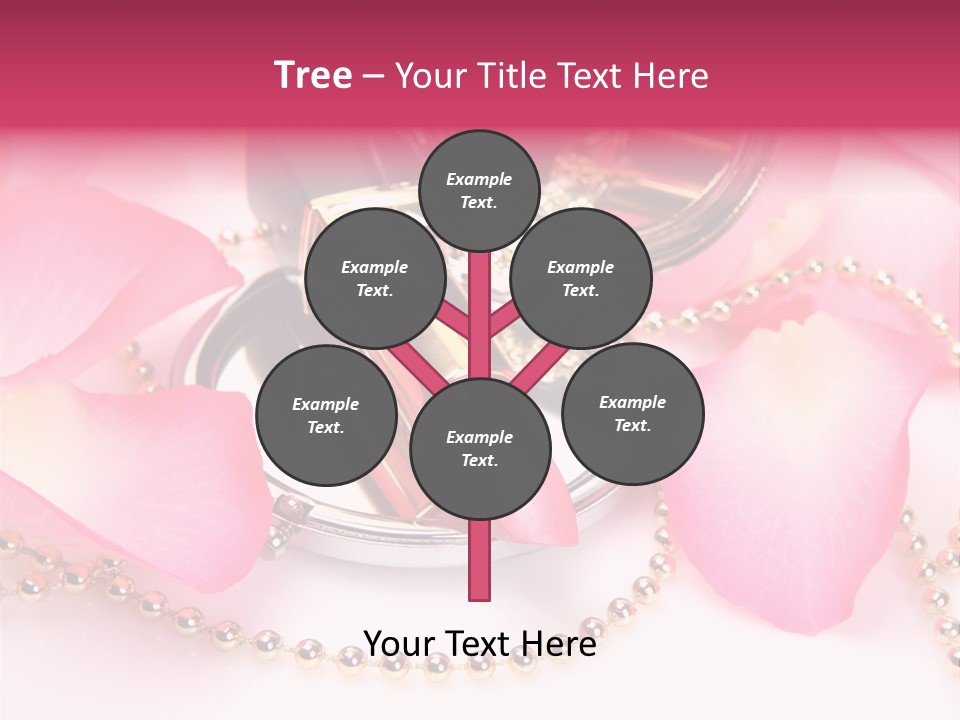 Beauty Lip Rose PowerPoint Template
