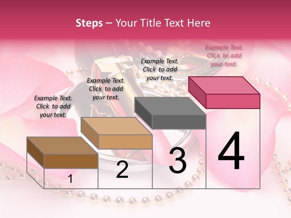 Beauty Lip Rose PowerPoint Template