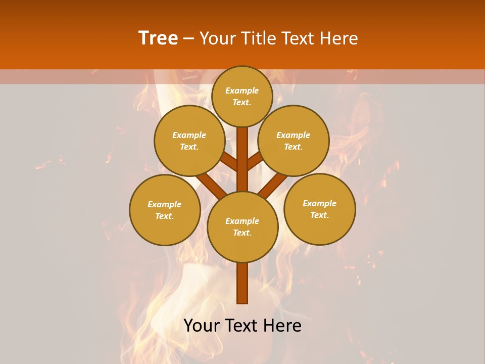 Person Female Underwear PowerPoint Template