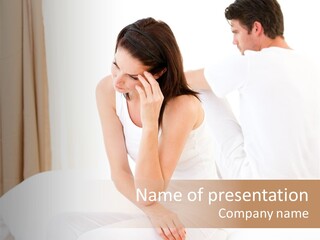 Pessimistic Unhappy Riled PowerPoint Template