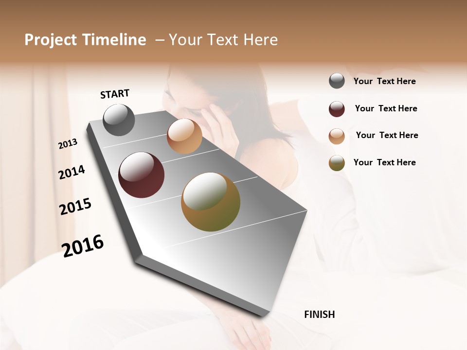 Pessimistic Unhappy Riled PowerPoint Template